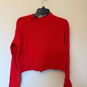 Universal Thread Vibrant Red Crew Neck Sweater